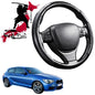 Black Samurai Segmented Steering Wheel Cover for BMW 1 Series 3-Door 2011 - 2019 (F21)