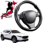 Black Samurai Segmented Steering Wheel Cover for Mazda CX-30 2019 - Current (DM)