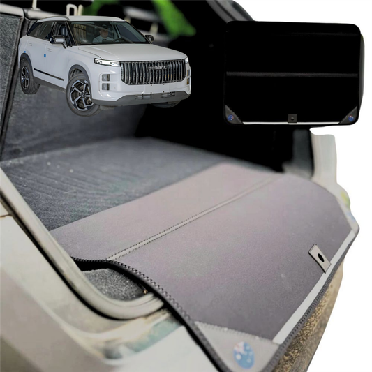 Rear Cargo Boot Bumper Protector for Jaecoo J7 PHEV 2025 - Current - XL  (98 x 55) - Black