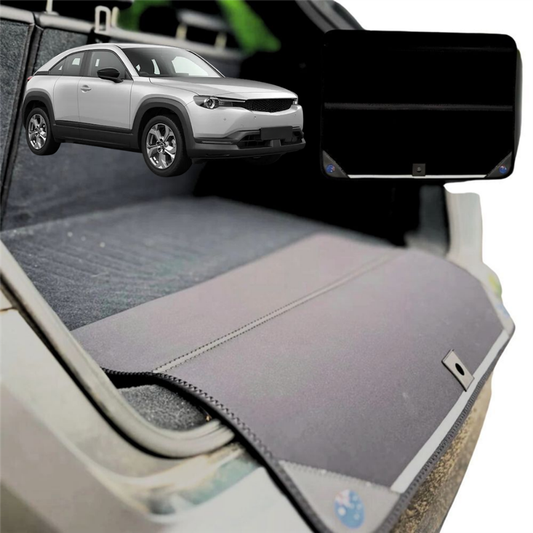 Rear Cargo Boot Bumper Protector for Mazda MX-30 2021 - Current C300 - XL (98 x 55) - Black
