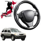 Black Samurai Segmented Steering Wheel Cover for Mazda Tribute 2001 - 2008