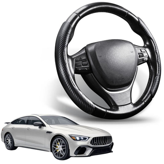 Segmented Steering Wheel Cover for Mercedes-Benz AMG GT 2014 - 2022 4-Door Coupe