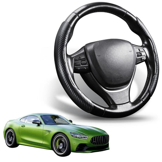 Segmented Steering Wheel Cover for Mercedes-Benz AMG GT 2014 - 2022 Coupe/Roadster
