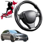 Black Samurai Segmented Steering Wheel Cover for Mercedes-Benz C-class 2014 - 2021 Wagon(W205)
