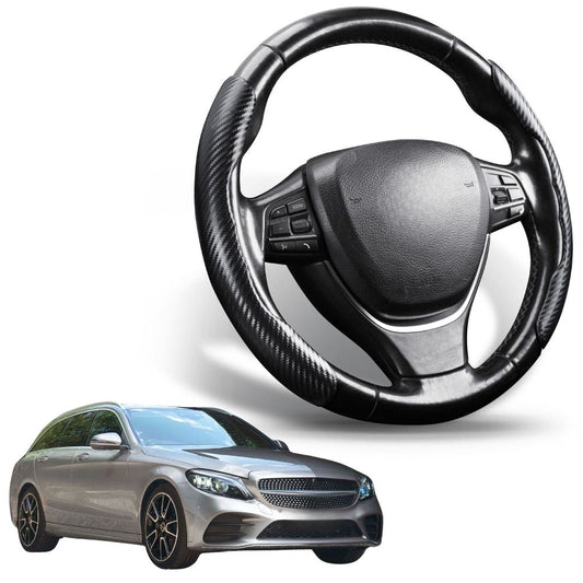 Segmented Steering Wheel Cover for Mercedes-Benz C-class 2014 - 2021 Wagon(W205)