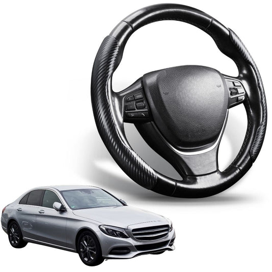 Segmented Steering Wheel Cover for Mercedes-Benz C-class 2015 - 2021 Coupe/Cabriolet (W205)