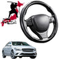 Black Samurai Segmented Steering Wheel Cover for Mercedes-Benz CLA-Class 2013 - 2019 (C117)