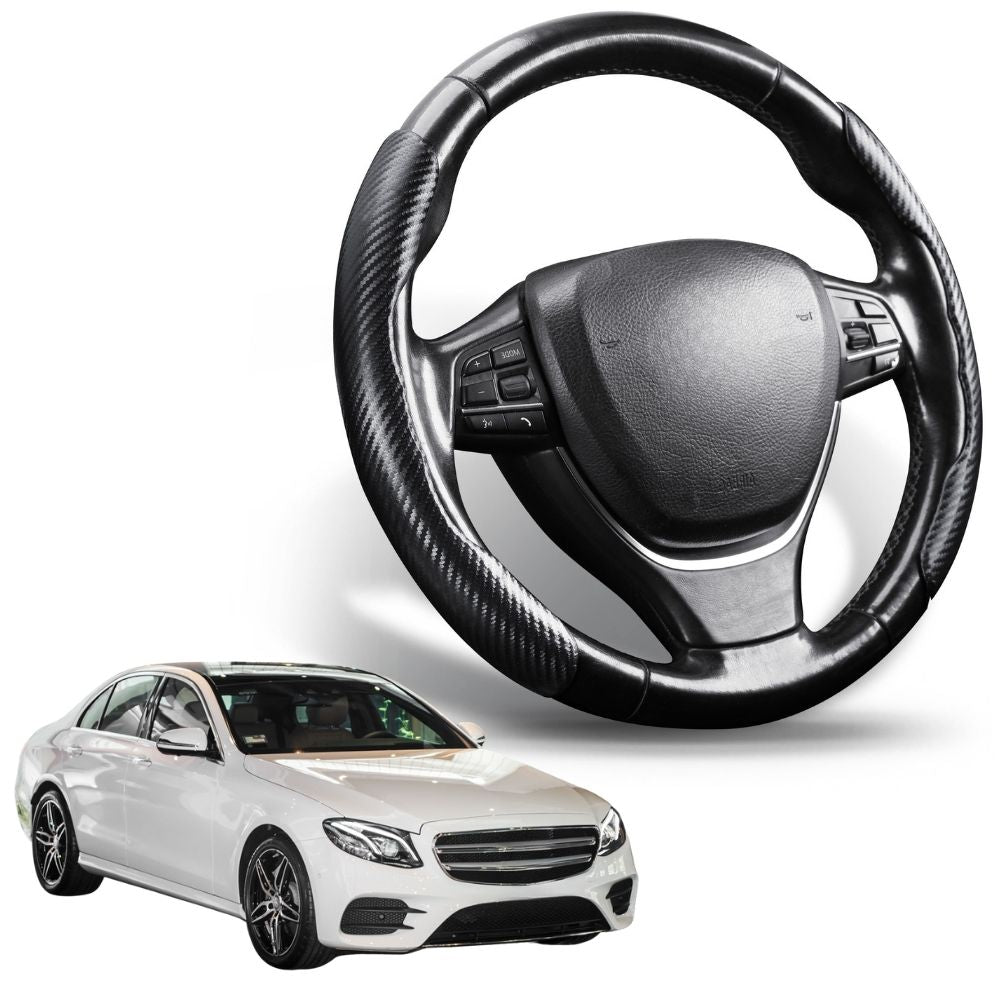 Segmented Steering Wheel Cover for Mercedes-Benz E-Class 2017 - Current Sedan (W213)
