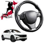 Black Samurai Segmented Steering Wheel Cover for Mercedes-Benz EQA SUV 2021 - Current H243