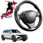 Black Samurai Segmented Steering Wheel Cover for Mercedes-Benz EQB SUV 2022 - Current (X243)