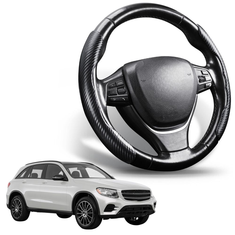 Segmented Steering Wheel Cover for Mercedes-Benz GLC 2015 - 2022 SUV (X253)