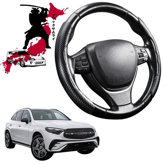 Black Samurai Segmented Steering Wheel Cover for Mercedes-Benz GLC 2023 - Current (X254)