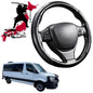 Black Samurai Segmented Steering Wheel Cover for Mercedes-Benz Sprinter 2019 - Current (907/910, VS30)