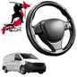 Black Samurai Segmented Steering Wheel Cover for Mercedes-Benz Vito Van 2014 - Current (W447)