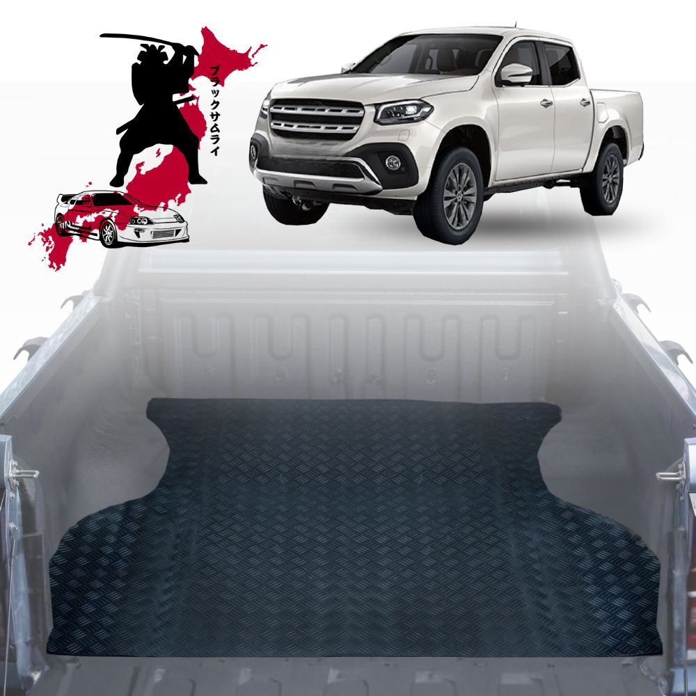 Black Samurai UTE Tub Mat Tray Liner for Mercedes-Benz X-Class 2017 - 2021 Ute