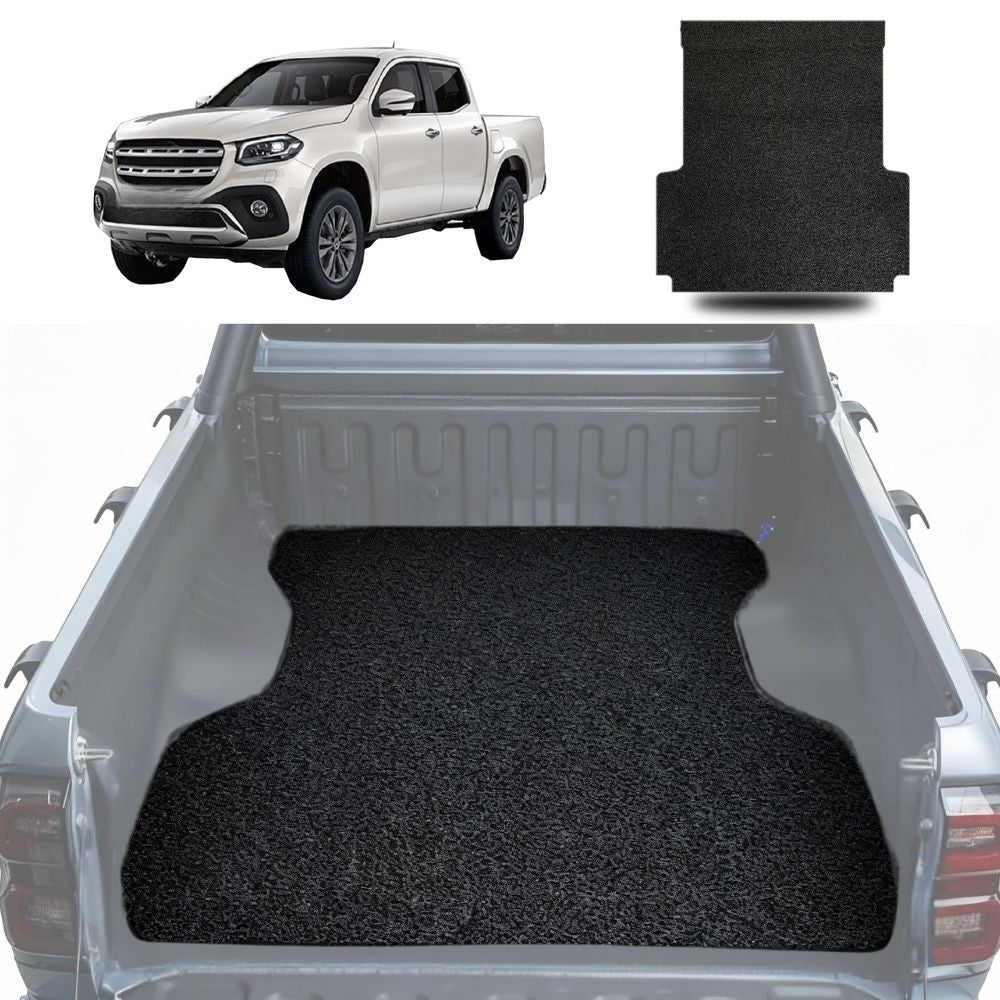 Honeycomb UTE Tub Mat Tray Liner for Mercedes-Benz X-Class 2017 - 2021 Ute - Black