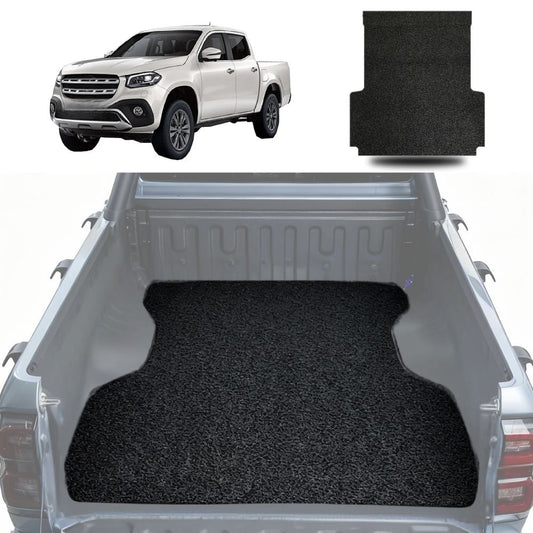 Honeycomb UTE Tub Mat Tray Liner for Mercedes-Benz X-Class 2017 - 2021 Ute - Black