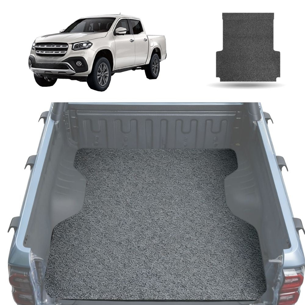 Honeycomb UTE Tub Mat Tray Liner for Mercedes-Benz X-Class 2017 - 2021 Ute - Grey