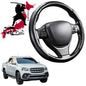 Black Samurai Segmented Steering Wheel Cover for Mercedes-Benz X-Class 2017 - 2021 Ute
