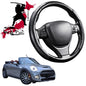 Black Samurai Segmented Steering Wheel Cover for MINI Cooper Convertible 2015 - Current (F57)