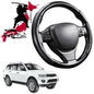 Black Samurai Segmented Steering Wheel Cover for Mitsubishi Challenger 2008 - 2016 (PB/PC)