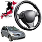 Black Samurai Segmented Steering Wheel Cover for Mitsubishi Outlander 2003 - 2006 (CU/ZE/ZF)