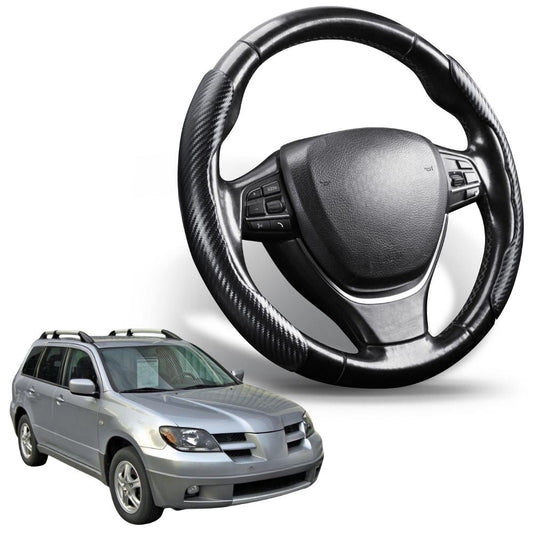 Segmented Steering Wheel Cover for Mitsubishi Outlander 2003 - 2006 (CU/ZE/ZF)