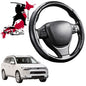 Black Samurai Segmented Steering Wheel Cover for Mitsubishi Outlander 2018 - 2021 (ZJ/ZK/ZL)