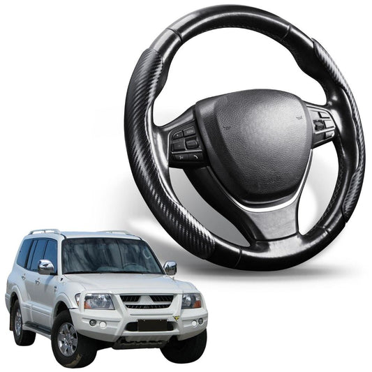 Segmented Steering Wheel Cover for Mitsubishi Pajero 2000 - 2006 (NM NP)