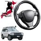 Black Samurai Segmented Steering Wheel Cover for Mitsubishi Pajero 2006 - 2021 (NS/NT/NW/NX)