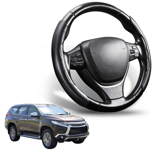 Segmented Steering Wheel Cover for Mitsubishi Pajero Sport 2015 - Current (KR/KS/QE/QF)