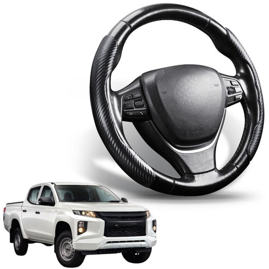 Segmented Steering Wheel Cover for Mitsubishi Triton Club Cab 2015 - 2023 (MQ MR)