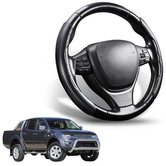 Segmented Steering Wheel Cover for Mitsubishi Triton Double Cab 2006 - 2015 (ML MN)