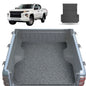 Honeycomb UTE Tub Mat Tray Liner for Mitsubishi Triton Double Cab 2015 - 2023 (MQ MR) - Grey