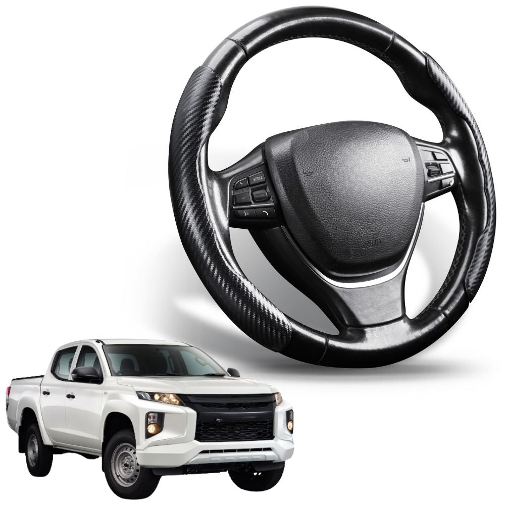 Segmented Steering Wheel Cover for Mitsubishi Triton Single Cab 2015 - 2023 (MQ MR)