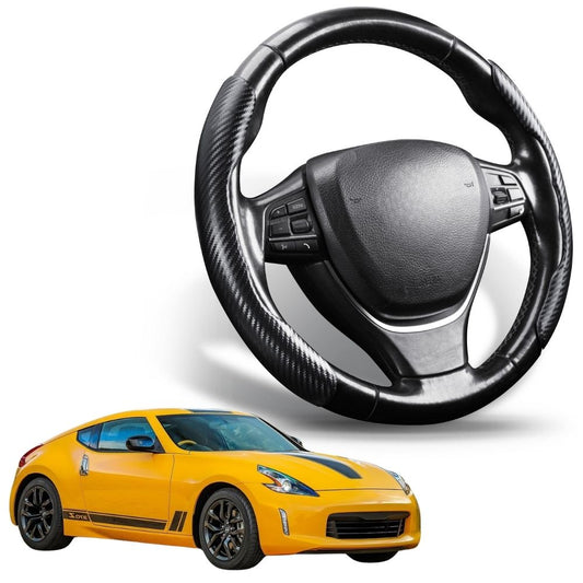 Segmented Steering Wheel Cover for Nissan 370Z Auto 2009 - 2021