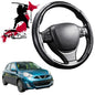 Black Samurai Segmented Steering Wheel Cover for Nissan Micra 2010 - 2017 (K13)