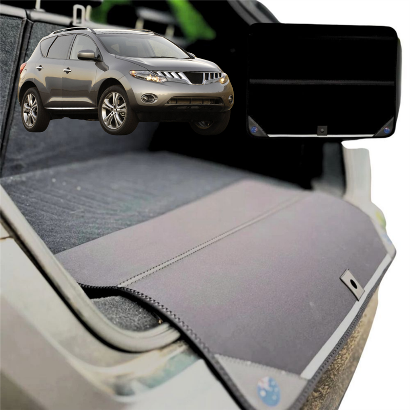 Rear Cargo Boot Bumper Protector for Nissan Murano 2009 - 2015 Z51 - XL (98 x 55) - Black