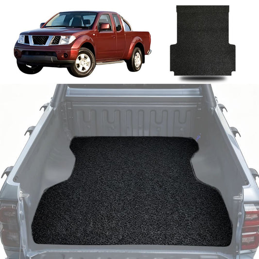 Honeycomb UTE Tub Mat Tray Liner for Nissan Navara 2005 - 2015 (D40 RX) - Black