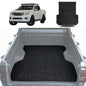 Honeycomb UTE Tub Mat Tray Liner for Nissan Navara Dual Cab 2015 - Current (NP300/D23 STX without rear cupholder) - Black