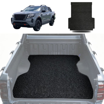 Honeycomb UTE Tub Mat Tray Liner for Nissan Navara Dual Cab 2022 - Current Pro-4X - Black