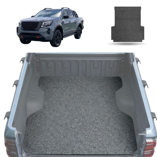 Honeycomb UTE Tub Mat Tray Liner for Nissan Navara Dual Cab 2022 - Current Pro-4X - Grey