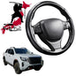 Black Samurai Segmented Steering Wheel Cover for Nissan Navara Dual Cab 2022 - Current Pro-4X