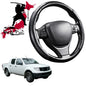 Black Samurai Segmented Steering Wheel Cover for Nissan Navara King Cab 2005 - 2014 (D40)