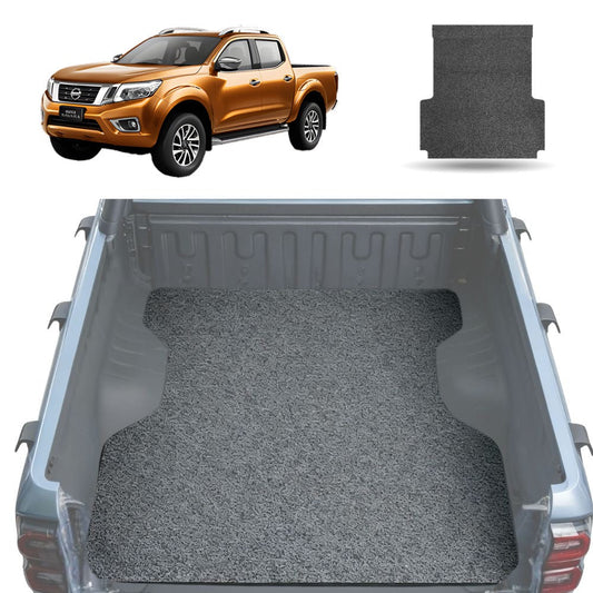 Honeycomb UTE Tub Mat Tray Liner for Nissan Navara King Cab 2015 - Current (NP300/D23) - Grey