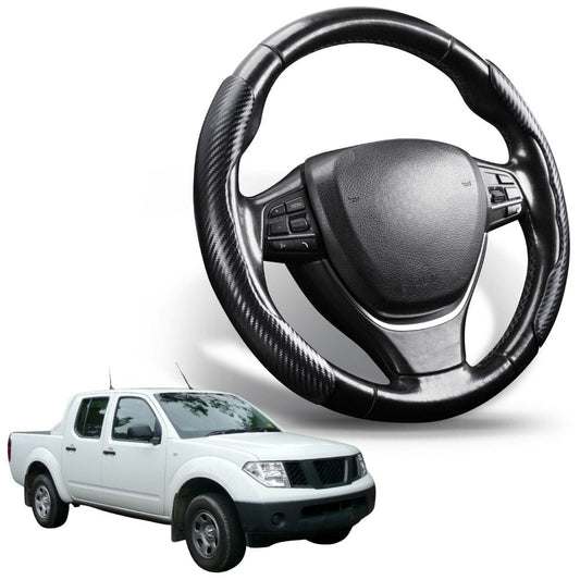 Segmented Steering Wheel Cover for Nissan Navara Single Cab 2005 - 2014 (D40 ST/STX)