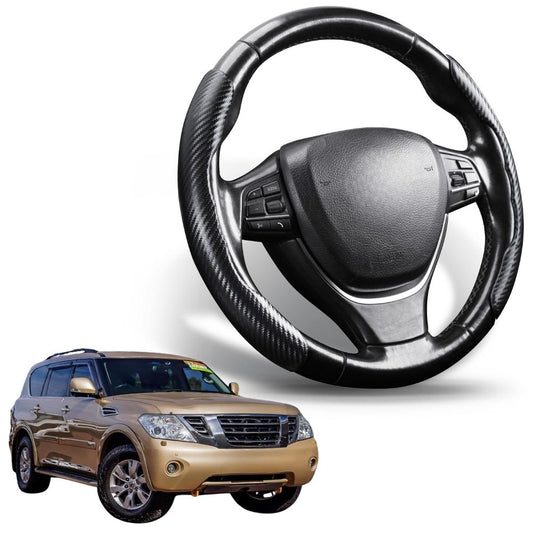Segmented Steering Wheel Cover for Nissan Patrol Y62 2013 - Current (Y62)