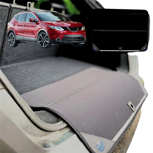 Rear Cargo Boot Bumper Protector for Nissan QASHQAI 2014 - 2021 (J11) - XL (98 x 55) - Black