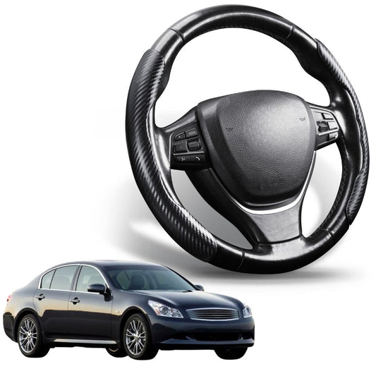 Segmented Steering Wheel Cover for Nissan Skyline 2006 - 2014 (V36)