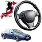 Black Samurai Segmented Steering Wheel Cover for BMW 5 Series 2003 - 2010 (E60 E61)